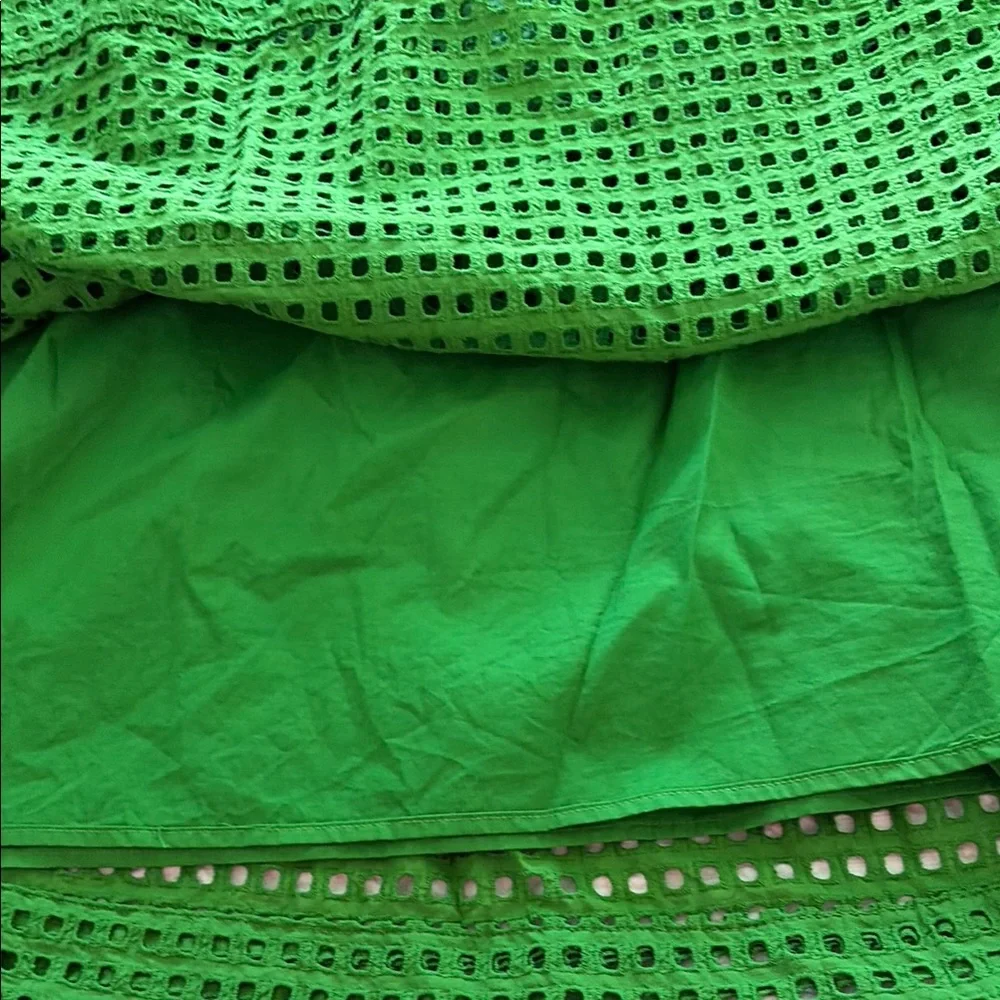 Kate Spade Green Eyelet Women's Skirt for Target - Picture 4 of 8